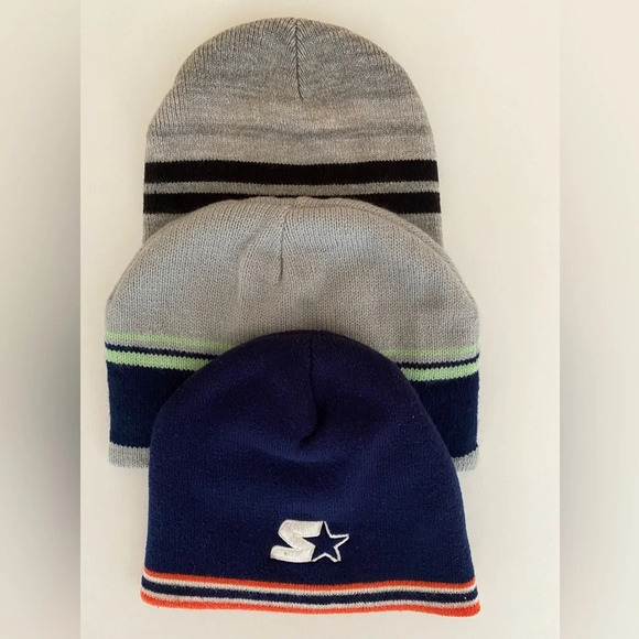 WINTER TOBOGGANS Bundle Gray Blue One Size Fits Most - Picture 1 of 7